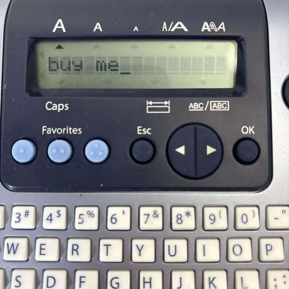 Brother P-Touch‎ Model PT-1280 Electronic Home & Office Labeling System Tested